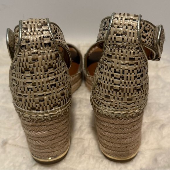 Franco Sarto Clemens Espadrille Wedge Sandals Women’s Size 9.5M - EUC - Picture 6 of 6